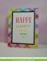 Preview: Lawn Fawn Stempelset "Happy Happy Happy" Clear Stamp