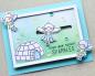 Preview: Poppystamp Stempelset "Wintertime Fairies" Clear Stamp