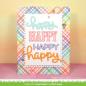 Preview: Lawn Fawn Stempelset "Happy Happy Happy" Clear Stamp