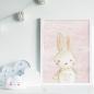 Preview: Geburtsposter "Hase Aquarell" | Geburtstafel | Geburtsdaten | Geburtsbild | Geburt Geschenk