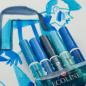 Preview: Talens Ecoline Brushpen Set x5 Blue (11509905)