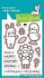 Preview: Lawn Fawn Stempelset "Easter Party" Clear Stamp