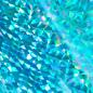 Preview: Couture Creations Heat Activated Foil Cyan Iridescent Triangular