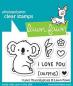 Preview: Lawn Fawn Stempelset "I Love You(calyptus)" Clear Stamp