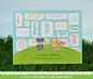 Preview: Lawn Fawn Craft Die - Speech Bubble Backdrop