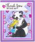 Preview: Spellbinders Stempelset "Panda Thank You"