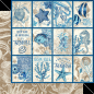 Preview: Graphic 45 "Ocean Blue" 8x8" Paper Pad