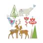 Preview: Sizzix Thinlits Craft Die-Set - Christmas Elements by Lisa Jones