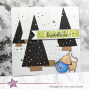 Preview: Kulricke Stempelset "Besinnliche Weihnachten" Clear Stamp Motiv-Stempel