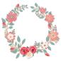 Preview: Sizzix Thinlits Craft Die-Set - Wedding Wreath / Hochzeits Kreis