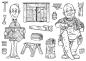 Preview: The Card Hut Home Made  Clear Stamps / Handwerker Stempelset (MBGSHM)