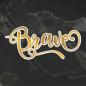 Preview: Couture Creations Cut, Foil & Emboss Die "Brave"