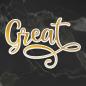 Preview: Couture Creations Cut, Foil & Emboss Die "Great"