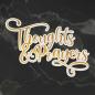 Preview: Couture Creations Cut, Foil & Emboss Die "Thoughts & Prayers"