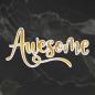 Preview: Couture Creations Cut, Foil & Emboss Die "Awesome"