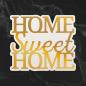 Preview: Couture Creations Cut, Foil & Emboss Die "Home Sweet Home Sentiment Mini"