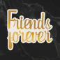 Preview: Couture Creations Cut, Foil & Emboss Die "Friends Forever Sentiment Mini"