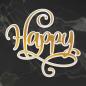 Preview: Couture Creations Cut, Foil & Emboss Die "Happy"