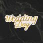 Preview: Couture Creations Cut, Foil & Emboss Die "Wedding Day Sentiment Mini"