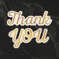 Preview: Couture Creations Cut, Foil & Emboss Die "Thank You Sentiment Mini"