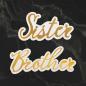 Preview: Couture Creations Cut, Foil & Emboss Die "Sister & Brother Sentiment Mini"