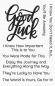 Preview: My Favorite Things Stempelset "Good Luck Greetings" Clear Stamp Set