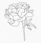 Preview: My Favorite Things "Peony Perfection Cling" Cling Stamp