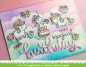 Preview: Lawn Fawn Craft Dies - Puffy Cloud Backdrop: Landscape