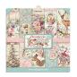 Preview: Stamperia "Pink Christmas" 8x8" Paper Pack - Cardstock