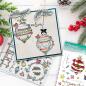 Preview: Polkadoodles Stempel "Baubles & Banners Christmas" Clear Stamp-Set