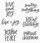 Preview: My Favorite Things Stempelset "Mini Merry Messages" Clear Stamp