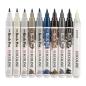 Preview: Talens Ecoline Brushpen Grau 10er Set