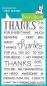 Preview: Lawn Fawn Stempelset "Thanks Thanks Thanks" Clear Stamp