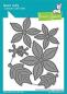 Preview: Lawn Fawn Craft Dies - Stitched Poinsettia