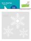 Preview: Lawn Fawn Stencil - Schablone - Snowflake Trio 6x6 Inch Stencil