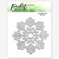 Preview: Picket Fence Studios Snowflake Lydia 4x4 Inch Metal  Die (PFSD-145)