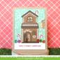 Preview: Lawn Fawn Craft Dies - Build-A-House Gingerbread Add-On