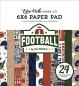 Preview: Echo Park "Football" 6x6" Paper Pad