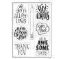 Preview: Paperfuel - Clear Stamp - Stempel - A5 Quotes