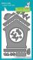 Preview: Lawn Fawn Craft Die - Magic Iris Birdhouse Add-on Die