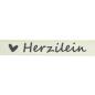 Preview: Vaessen Motivband/Text 15mm "Herzilein" 20m