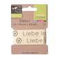 Preview: Vaessen Motivband/Text 15mm "Liebe Ist ..." 2m