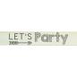 Preview: Vaessen Motivband/Text 15mm "Let's Party" 2m