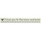 Preview: Vaessen Motivband/Text 15mm "I Love You To The Moon And Back" 2m