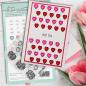 Preview: Polkadoodles Stempel "Love Hearts" Clear Stamp-Set