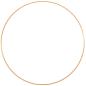 Preview: Vaessen Creative - Metallringe 60cm 3,8mm Gold  