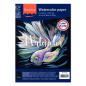 Preview: Florence - Aquarellpapier Glatt Schwarz 100 Blätter - Format A4
