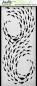 Preview: Picket Fence Studios Slim Line Fish for Infinity 4x10 Inch Stencil - Schablone