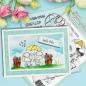 Preview: Polkadoodles Stempel "Spring Showers" Clear Stamp-Set