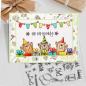 Preview: Polkadoodles Stempel "Big Birthday Surprise" Clear Stamp-Set